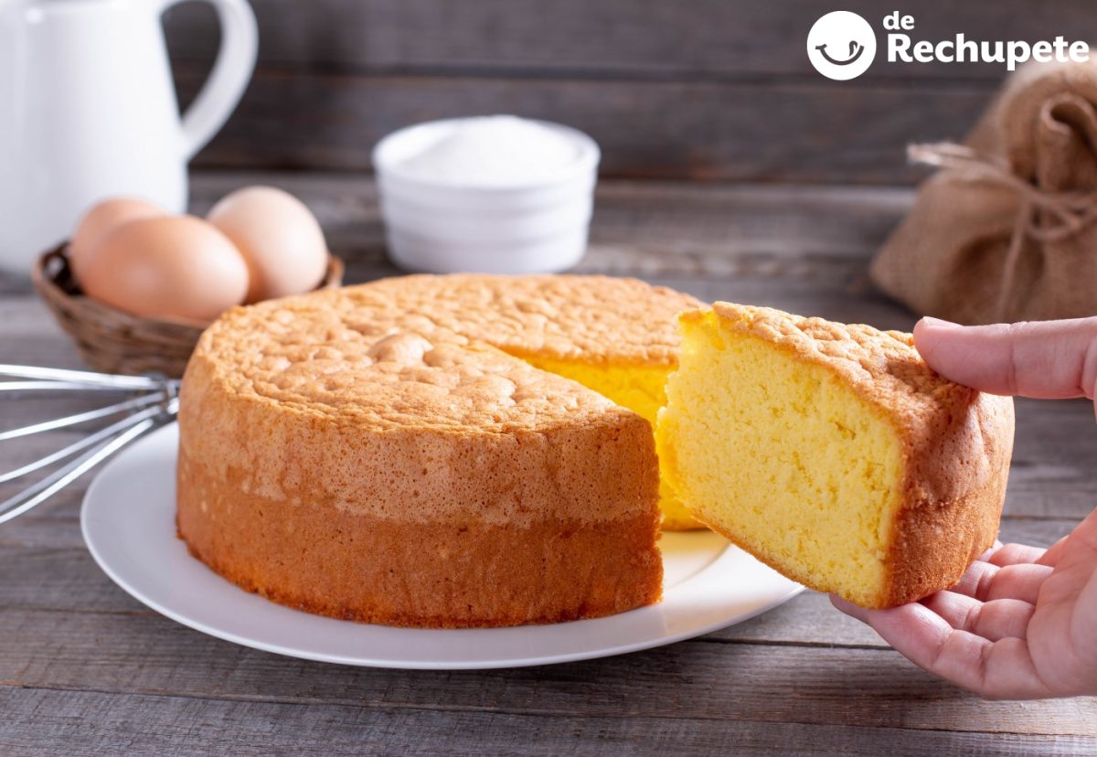 Bizcocho de vainilla. Receta fácil y deliciosa