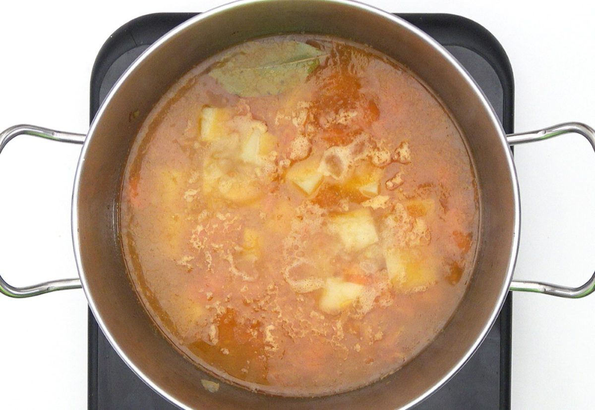 Sopa de rape. Receta casera, fácil y deliciosa
