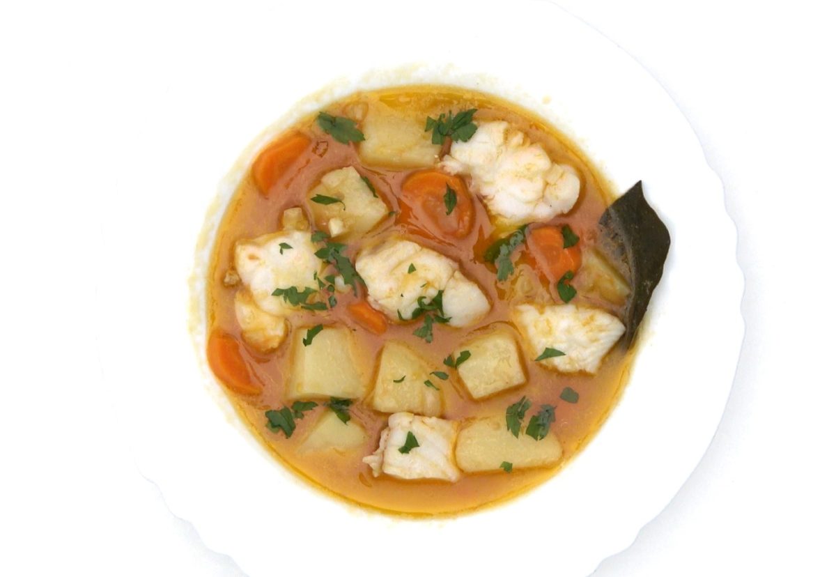 Sopa de rape. Receta casera, fácil y deliciosa