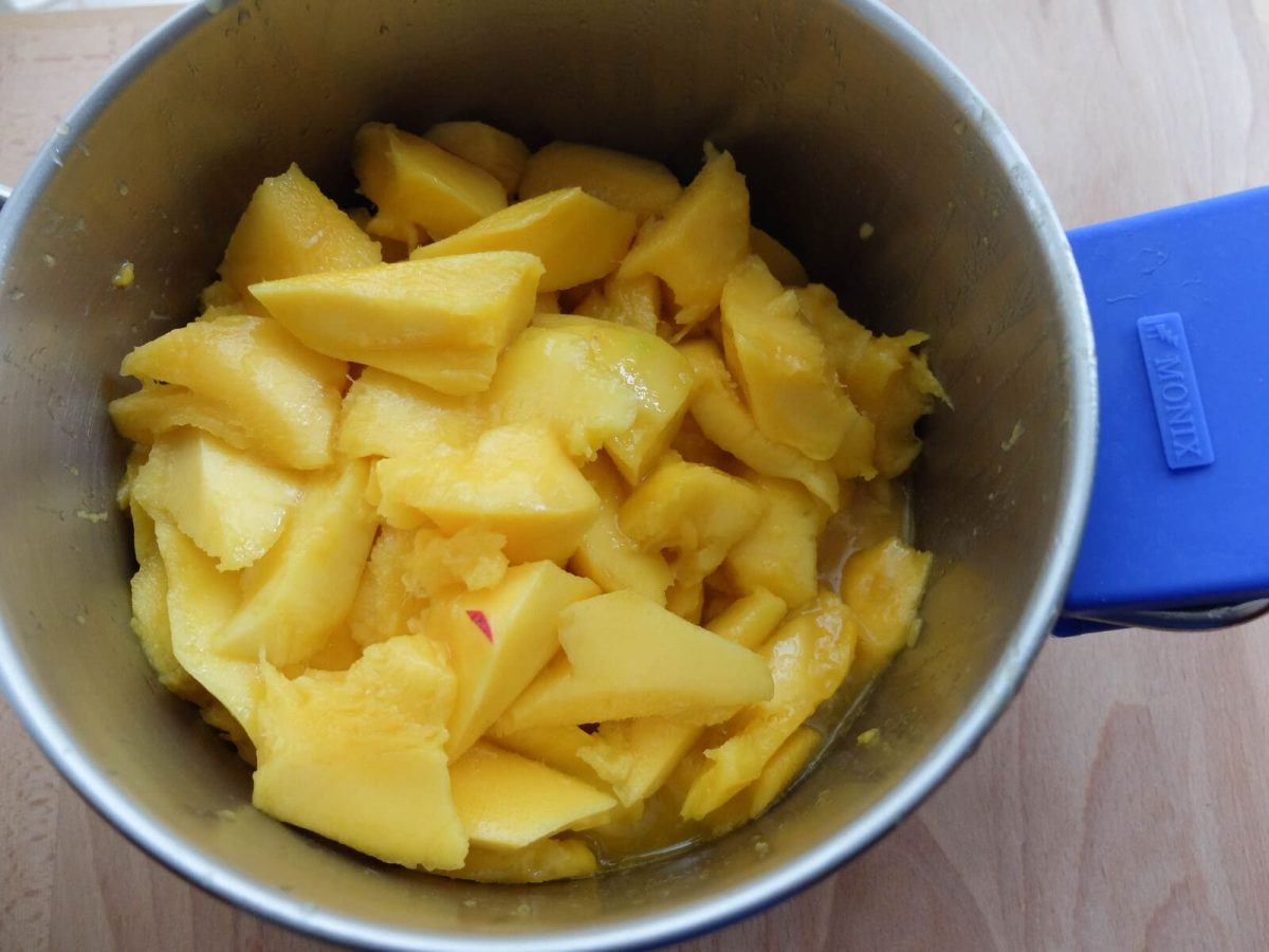 tarta de mango paso 6