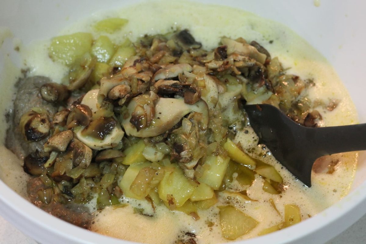 tortilla de boletus paso 12