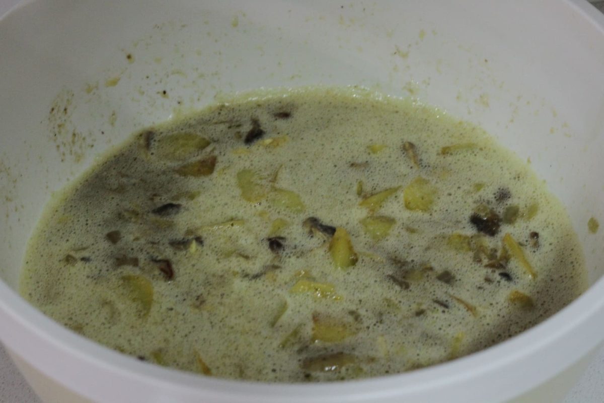 tortilla de boletus paso 13