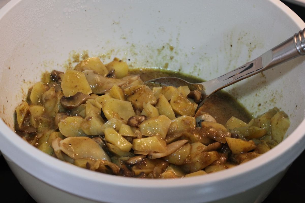 tortilla de boletus paso 15