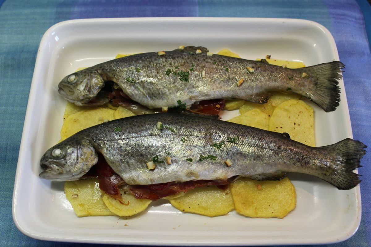 trucha rellena con jamón paso 8