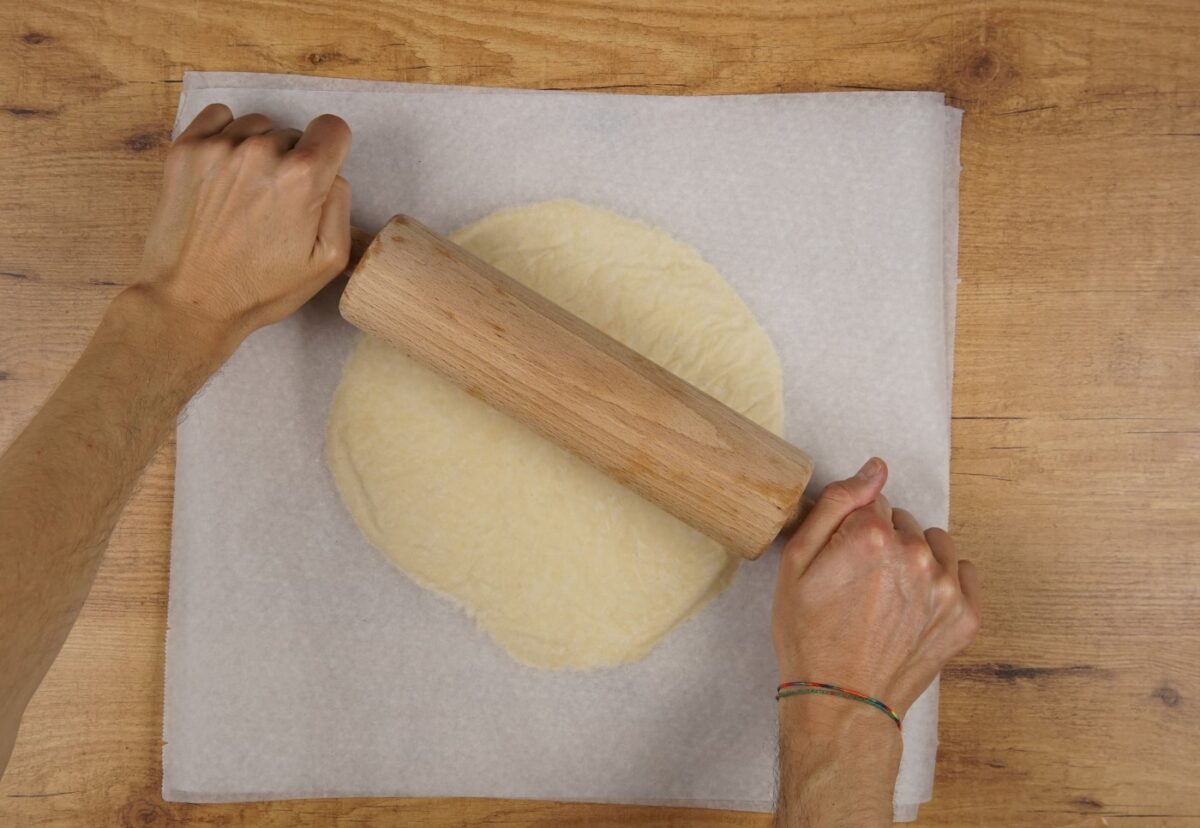 Quiche de espinacas y queso de cabra con masa quebrada casera