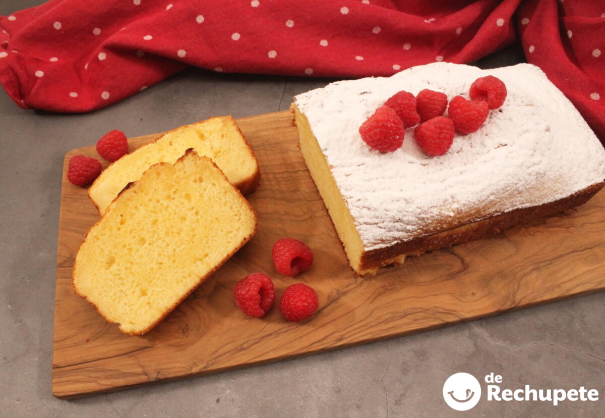 Bizcocho de leche condensada. Tradicional y con Thermomix