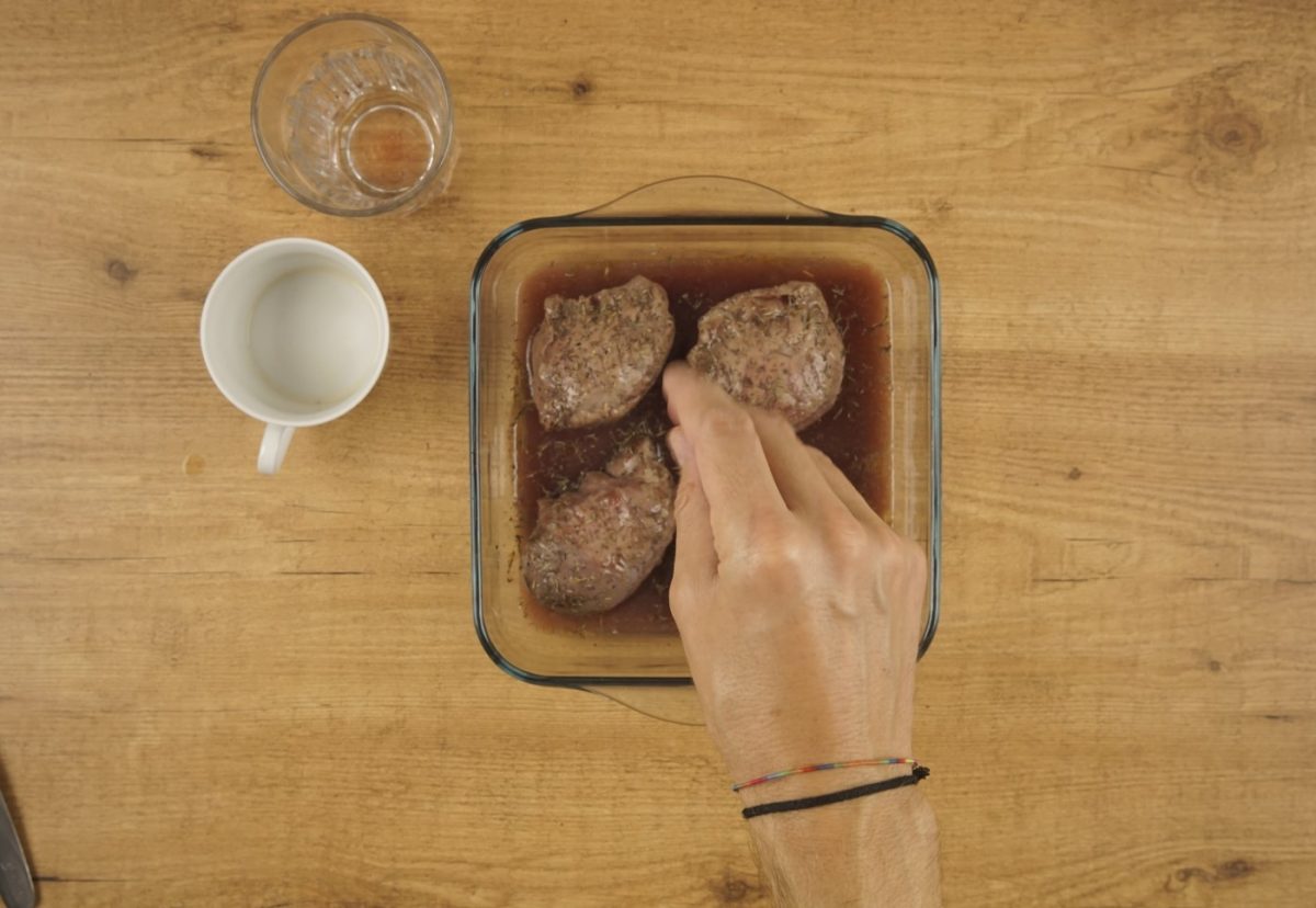 Carrilleras de cerdo al horno