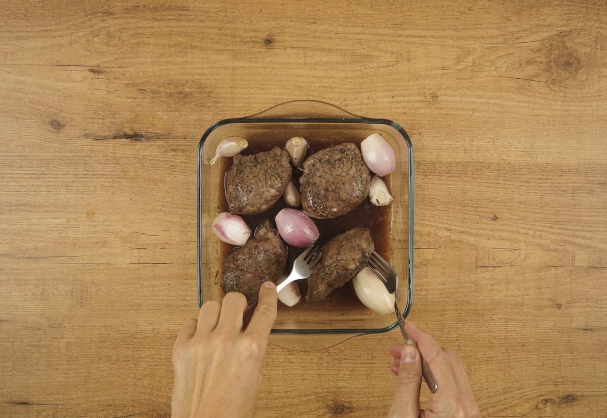 Carrilleras de cerdo al horno
