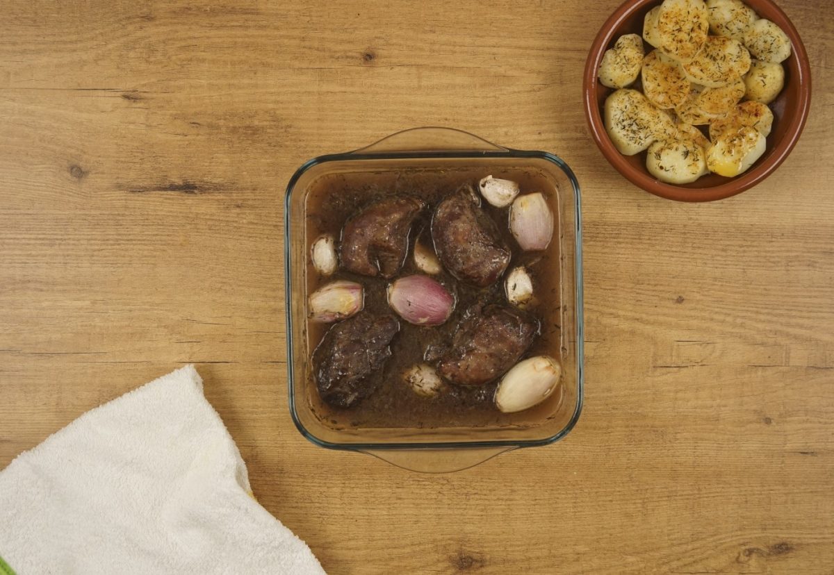 Carrilleras de cerdo al horno