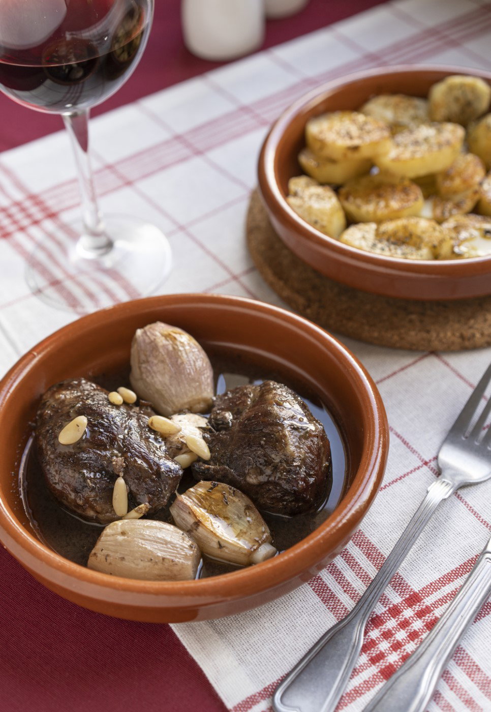 Carrilleras de cerdo al horno