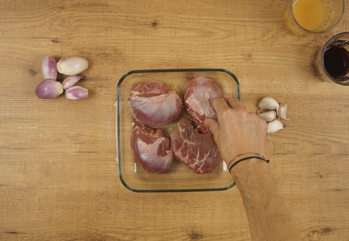 Carrilleras de cerdo al horno
