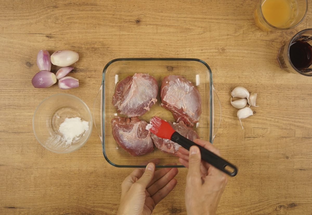 Carrilleras de cerdo al horno