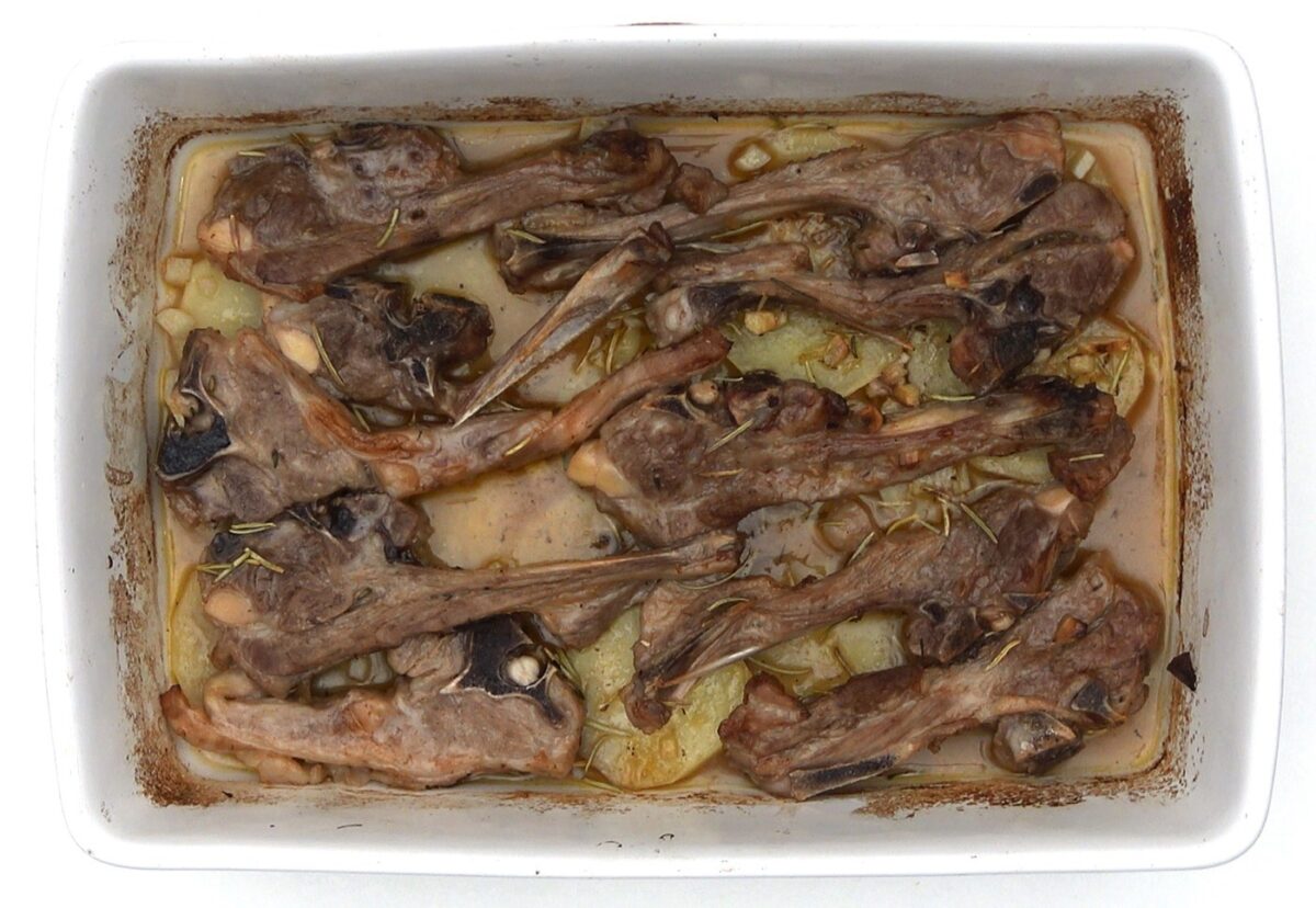 Chuletas de cordero al horno. Un plato ideal para cualquier ocasión