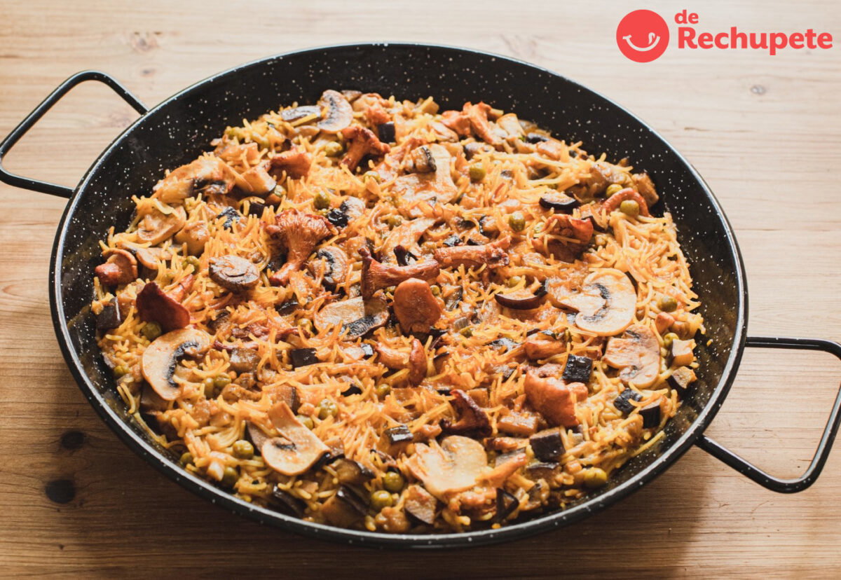 Fideuá vegana. Receta fácil y deliciosa para todos