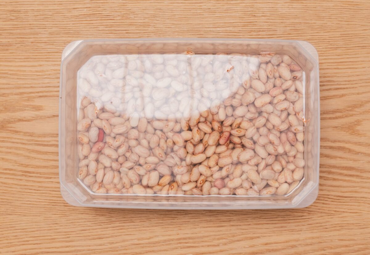 Judías pintas con arroz