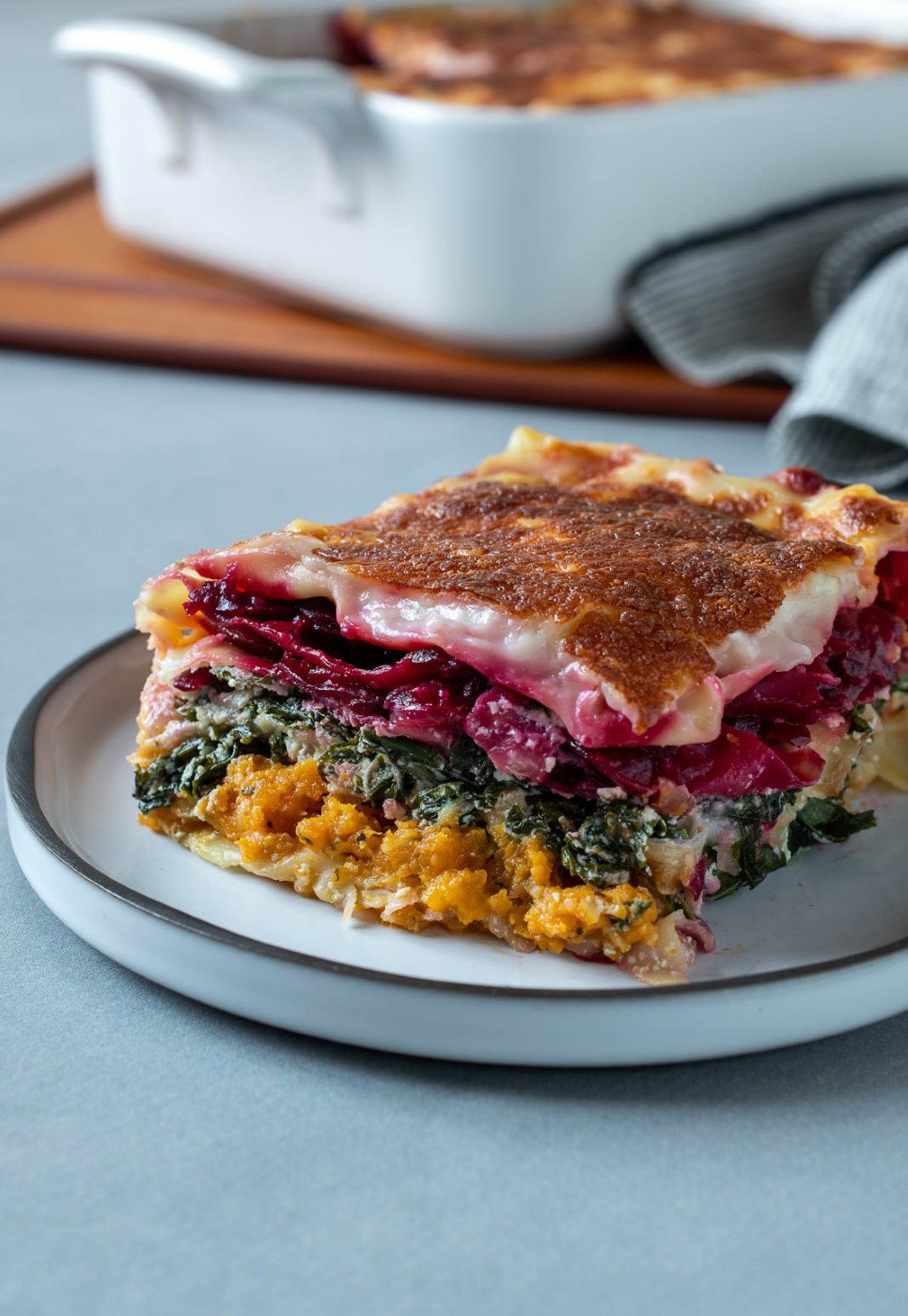 Lasaña arcoíris. Una receta llena de sabor y verduras