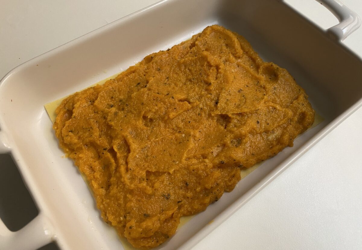 Lasaña arcoíris. Una receta llena de sabor y verduras