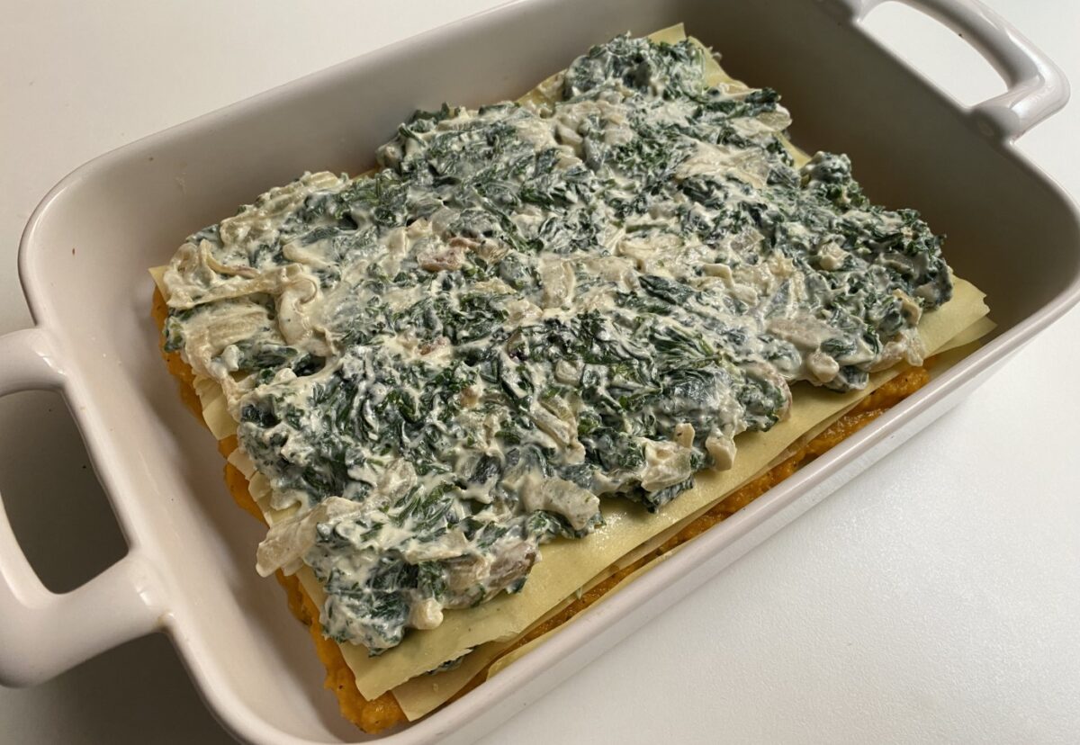 Lasaña arcoíris. Una receta llena de sabor y verduras