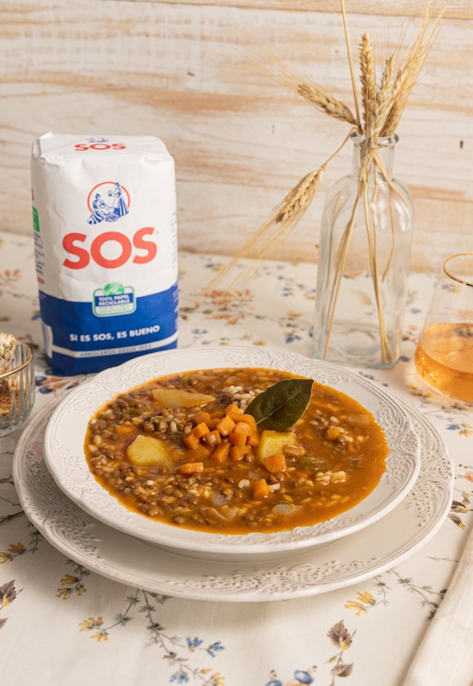 Lentejas con arroz. Una receta perfecta y muy nutritiva