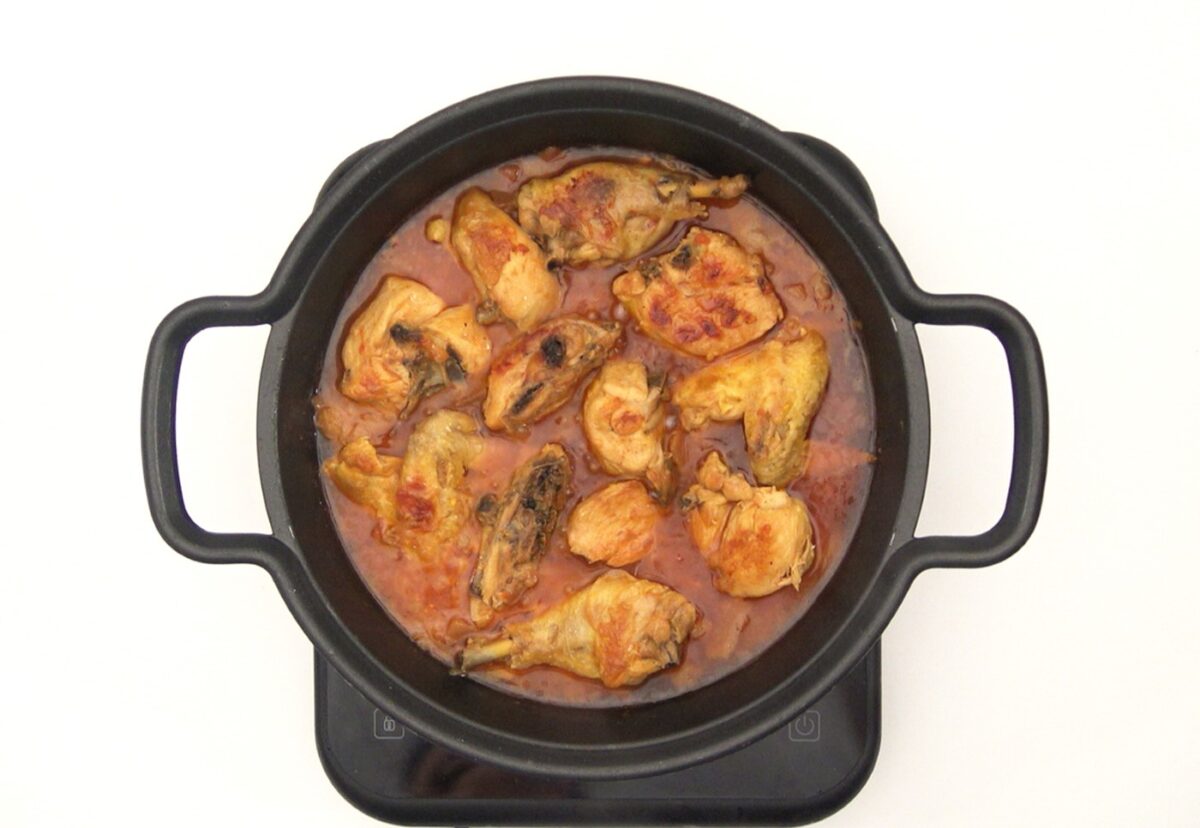 Pollo al batzoki. La receta de la Marquesa de Parabere