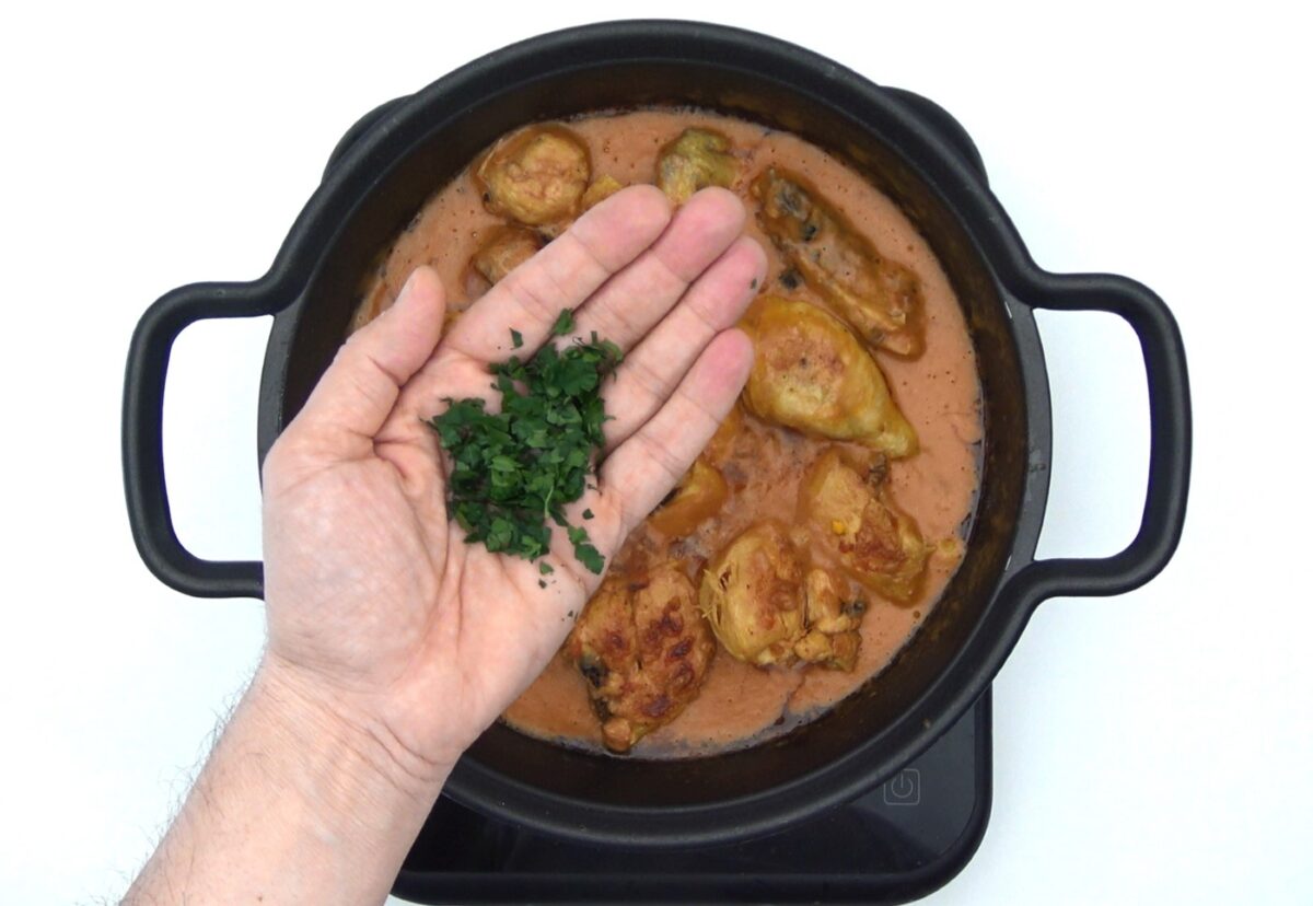 Pollo al batzoki. La receta de la Marquesa de Parabere