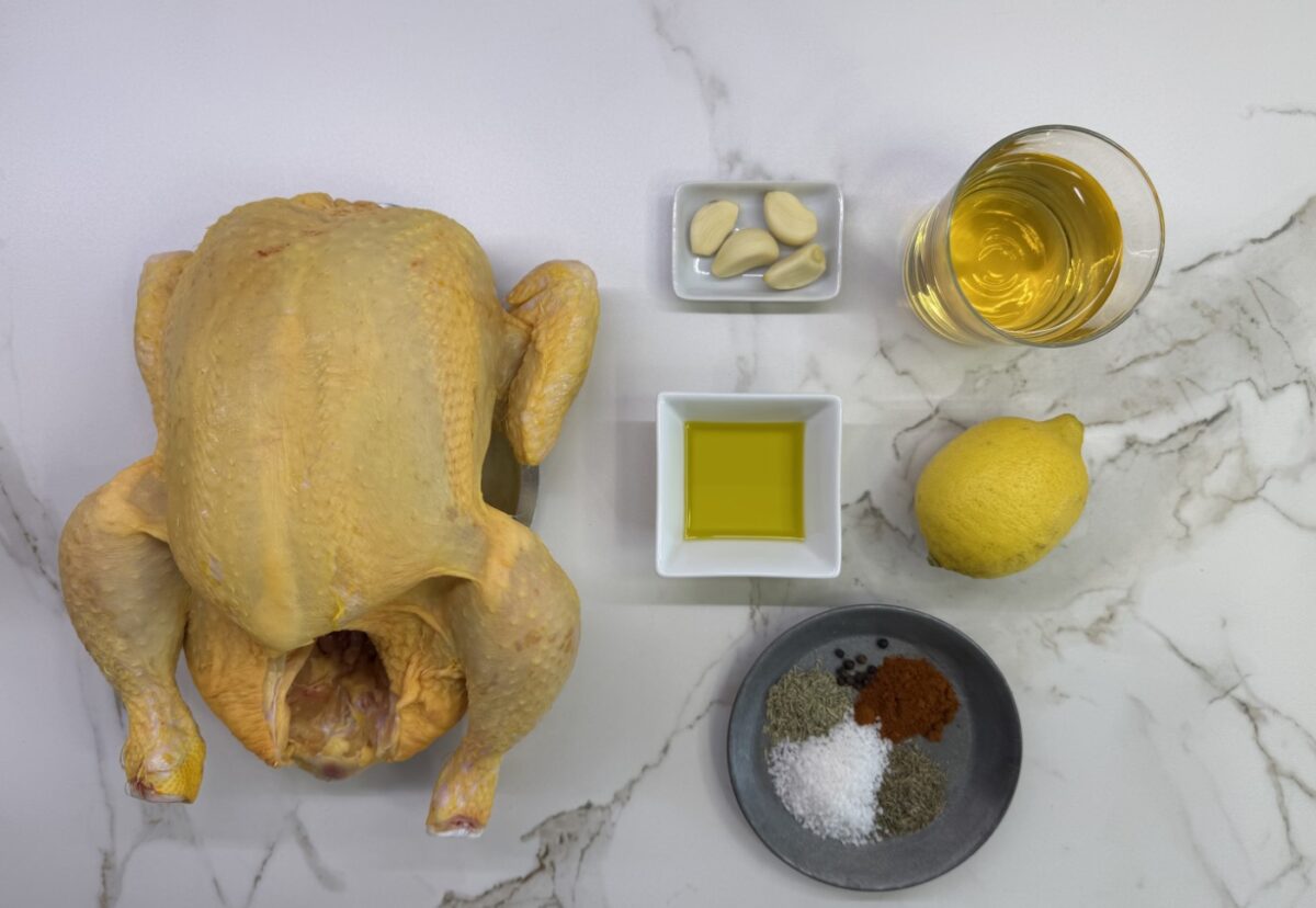 Pollo rostizado. Jugoso, dorado y perfecto en casa