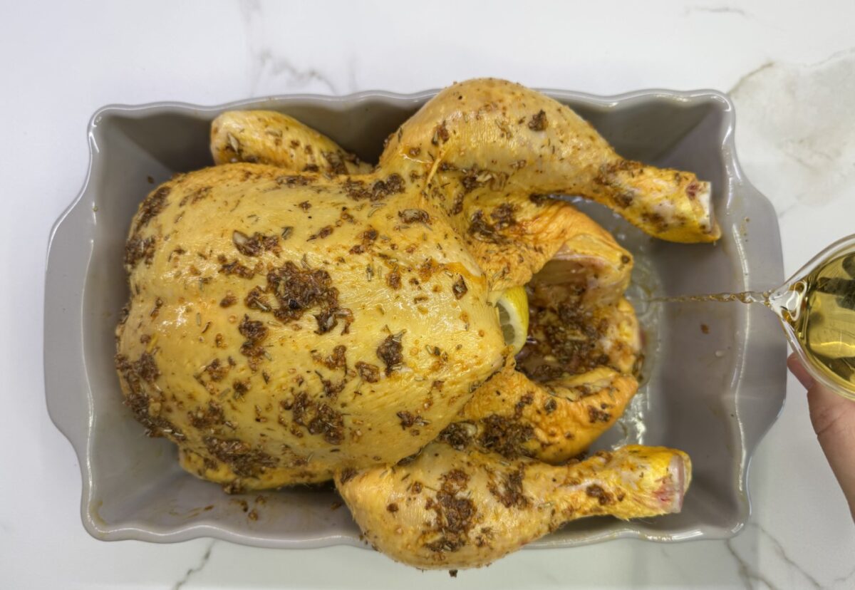 Pollo rostizado. Jugoso, dorado y perfecto en casa