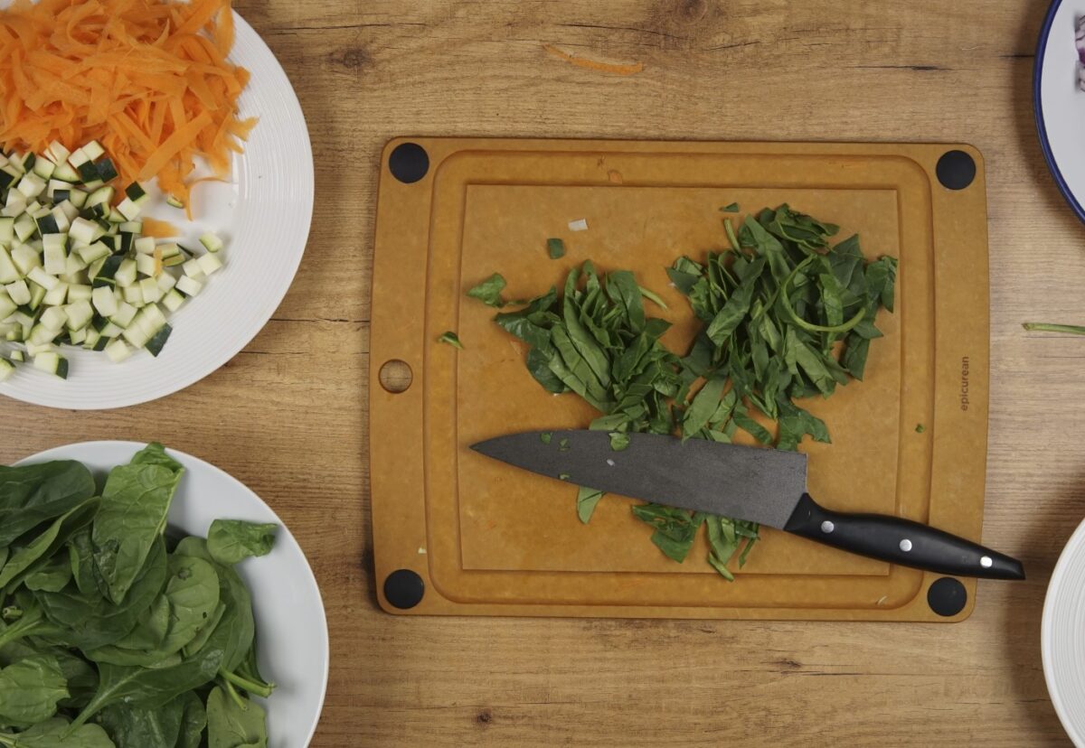 Quiche de verduras y queso. Una rica receta