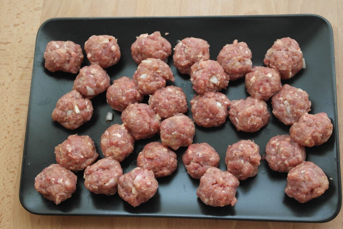 albóndigas al estilo sueco paso 3
