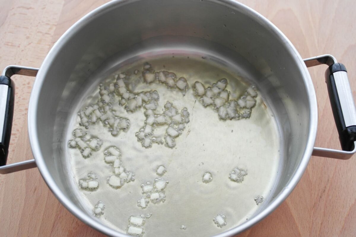 alcachofas con almejas paso 6