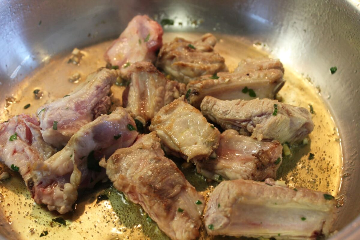 arroz con alcachofas paso 4
