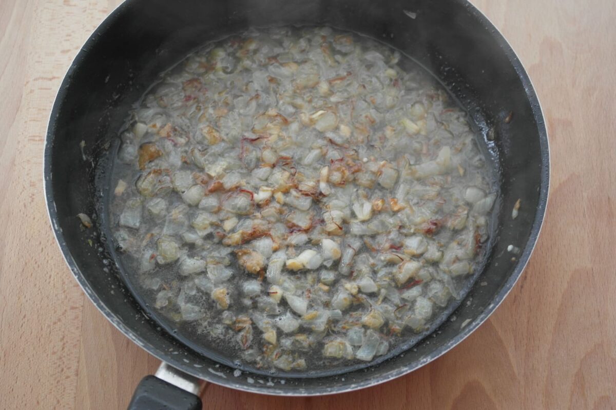 bacalao al azafrán paso 9