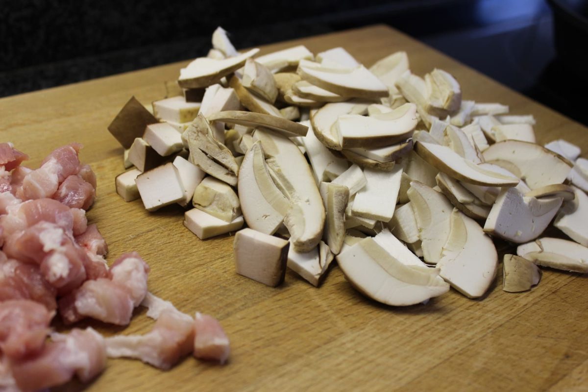 canelones de boletus y panceta paso 3