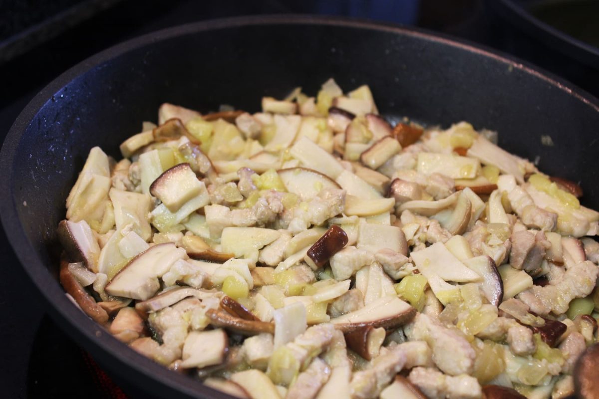 canelones de boletus y panceta paso 8