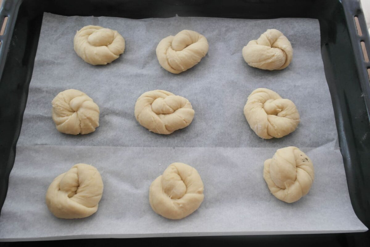 caracolas dulces paso 10