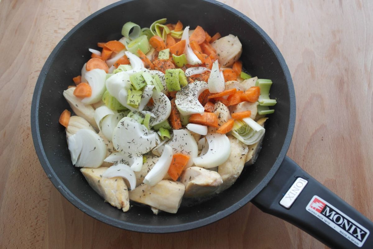 chicken pie paso 4