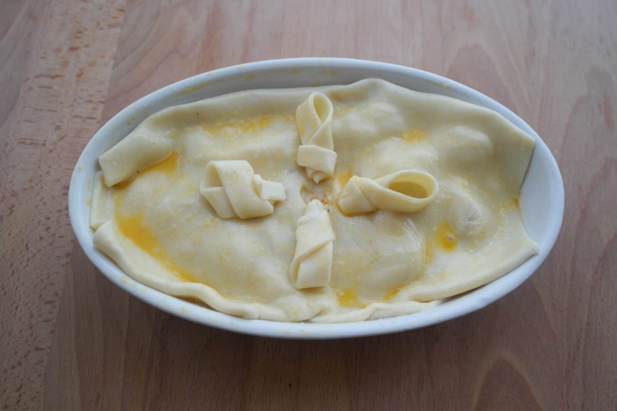 chicken pie paso 9