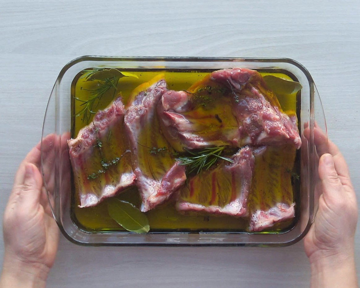 costillas asadas paso 5
