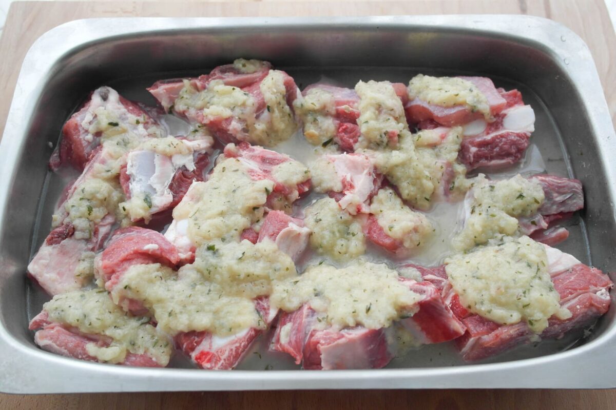 falda de ternera asada paso 8