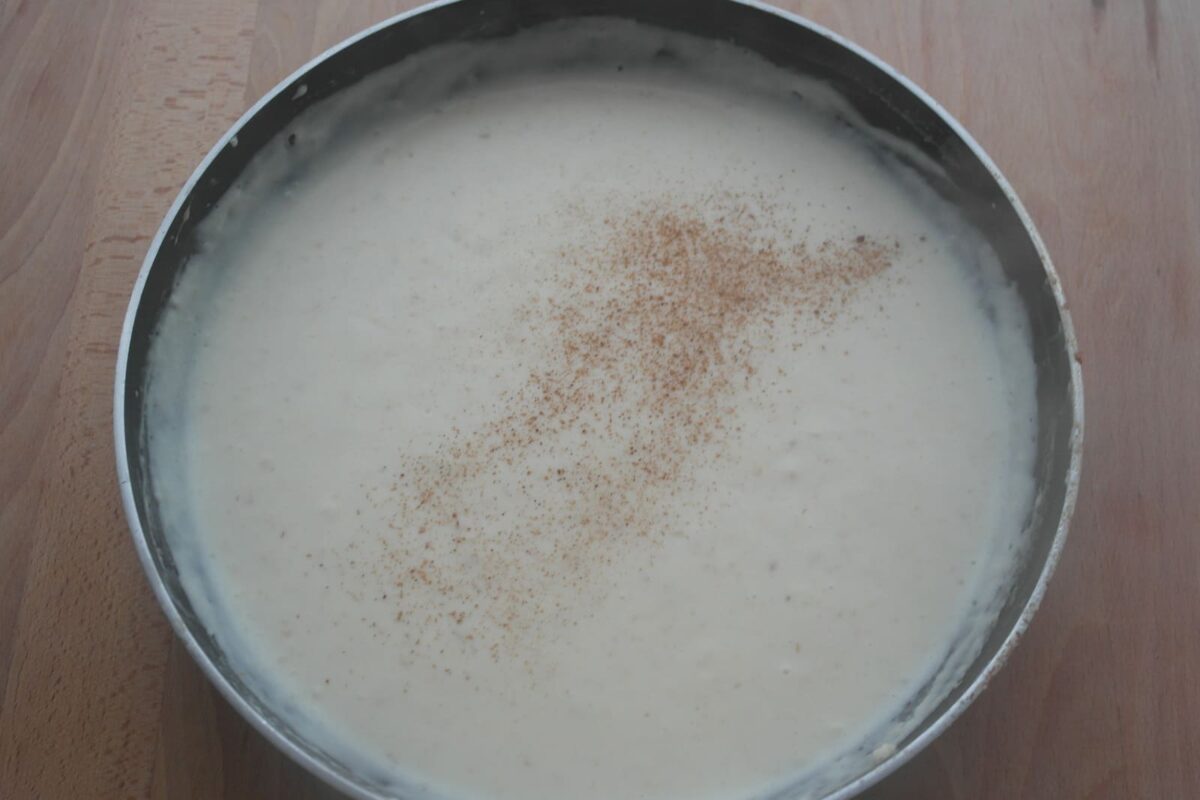 lasaña de bacalao y langostinos paso 16