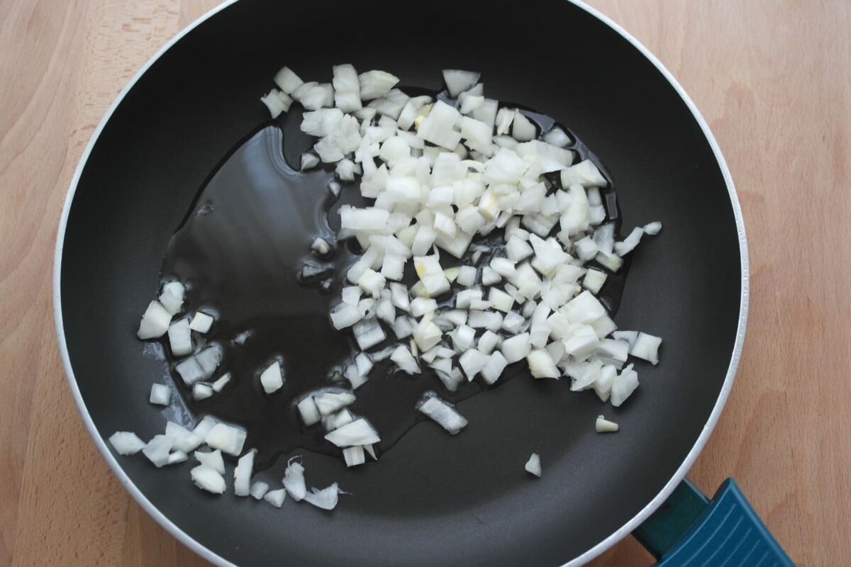 lasaña de bacalao y langostinos paso 5