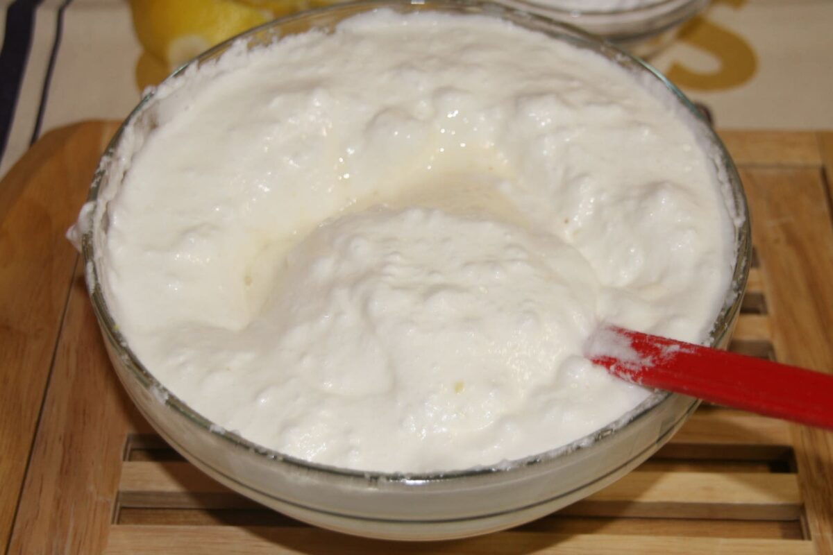 mousse de limón paso 14
