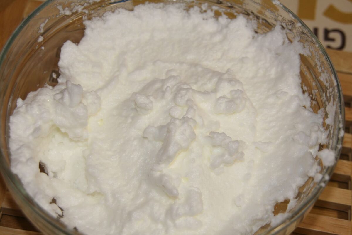mousse de limón paso 7