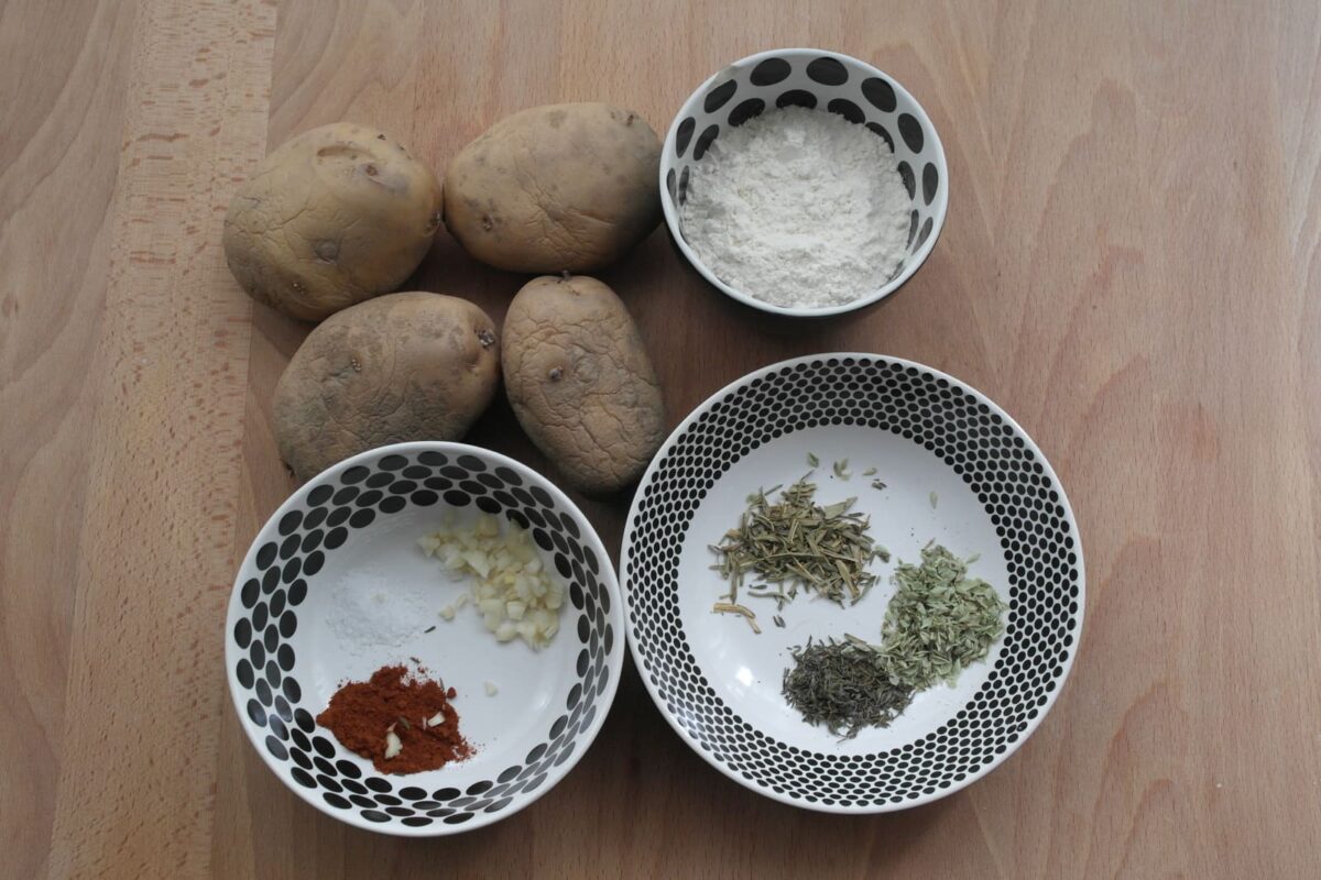 patatas deluxe paso 1