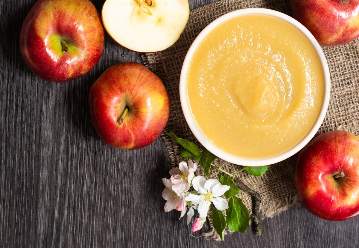 Puré de manzana. Un acompañamiento perfecto para carnes