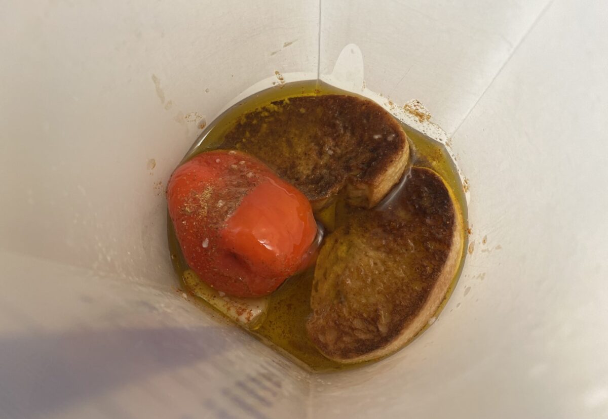Queso asado canario con mojo picón paso a paso