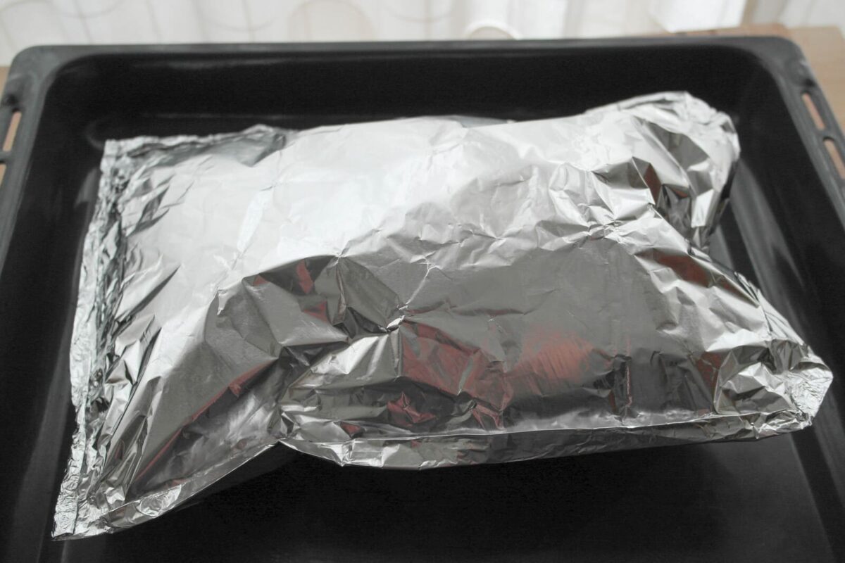 salmón en papillote con salsa holandesa paso 12