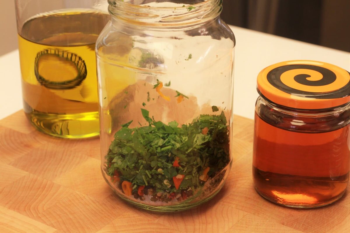 salsa chimichurri paso 5