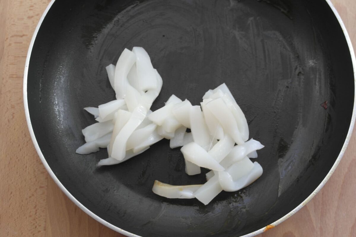 sepia a la plancha con verduras paso 7
