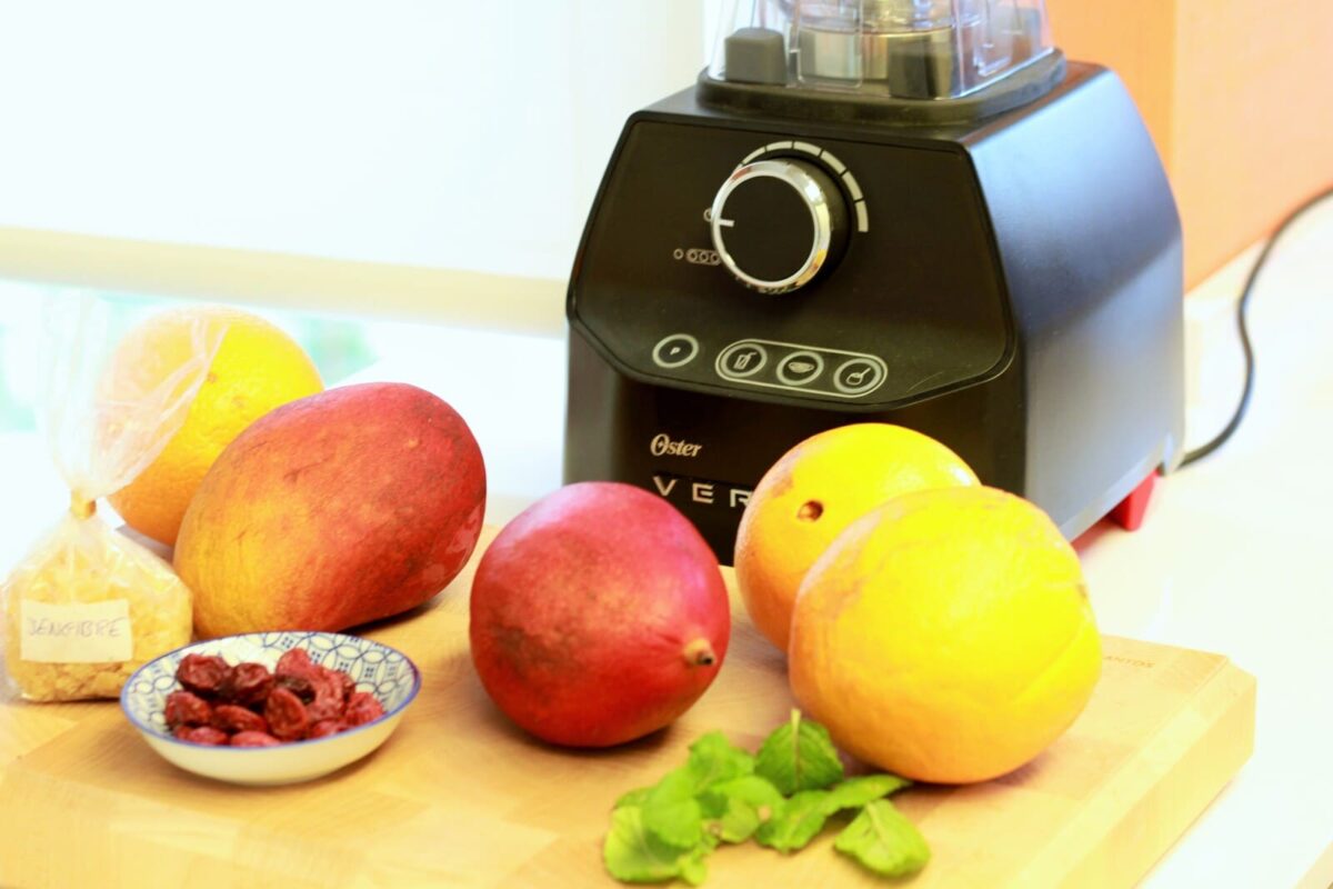 smoothie de ctricos y mango paso 2